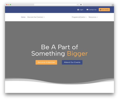 WordPress theme Divi - boonechamber.org