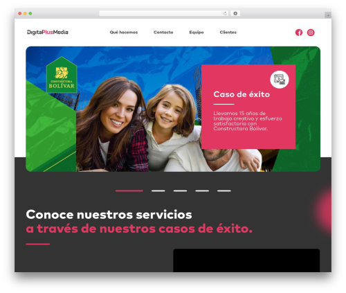 WordPress theme Dmp - digitalplus.media