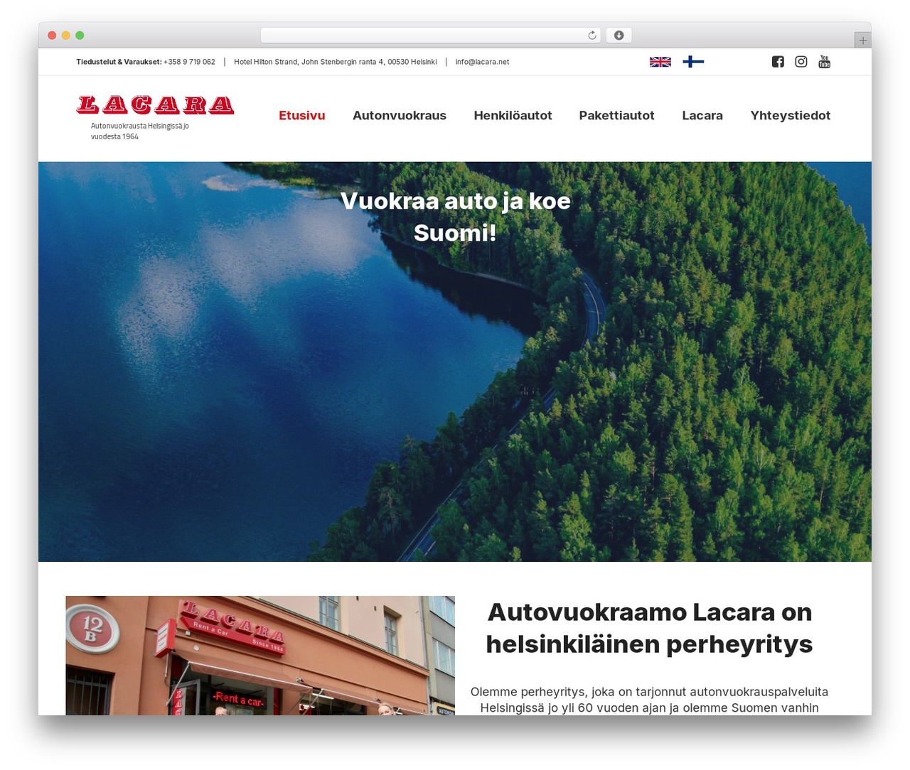 WP theme Bootstrap Basic - lacara.net