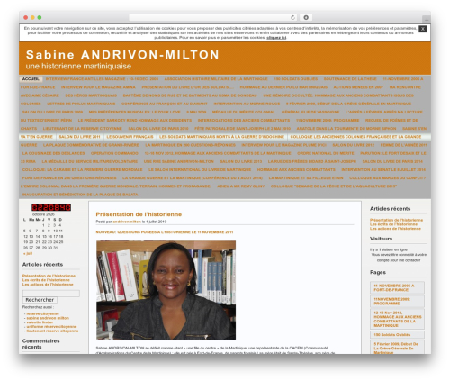 Andreas WordPress theme - andrivonmilton.unblog.fr