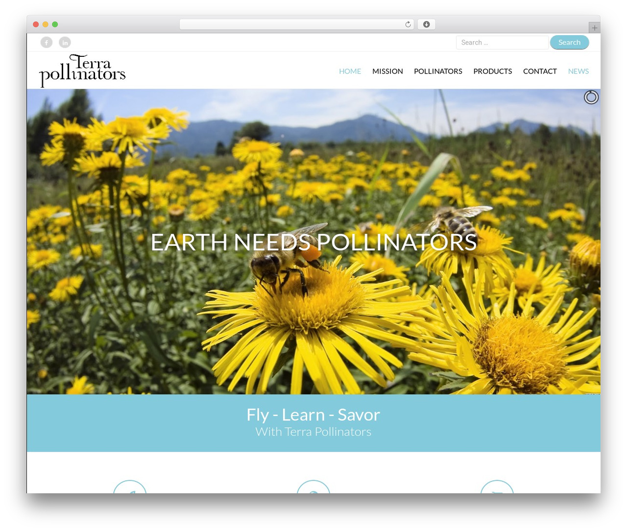 Ares theme WordPress - terrapollinators.com