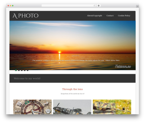 Asteria Lite WordPress photo theme - triaxon.ro/wp