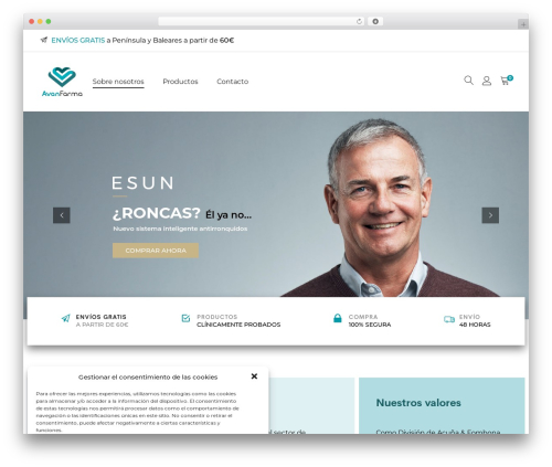 Supro addons WordPress plugin - avanfarma.com