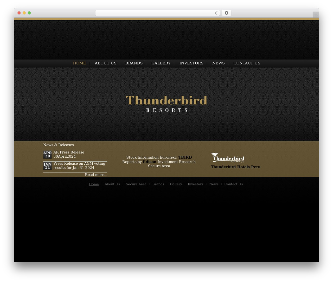 Catalyst WP theme - thunderbirdresorts.com Catalyst WP theme - thunderbirdresorts.com