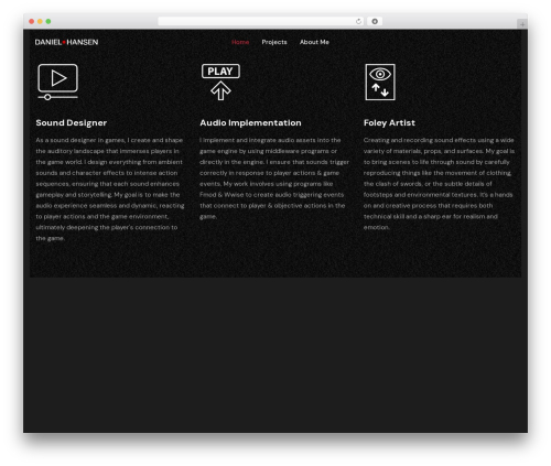 Haru frames WordPress plugin - hansendaniel.se
