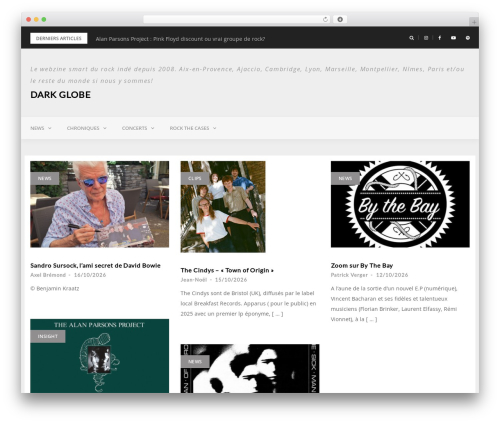 GreatMag WordPress theme - darkglobe.fr