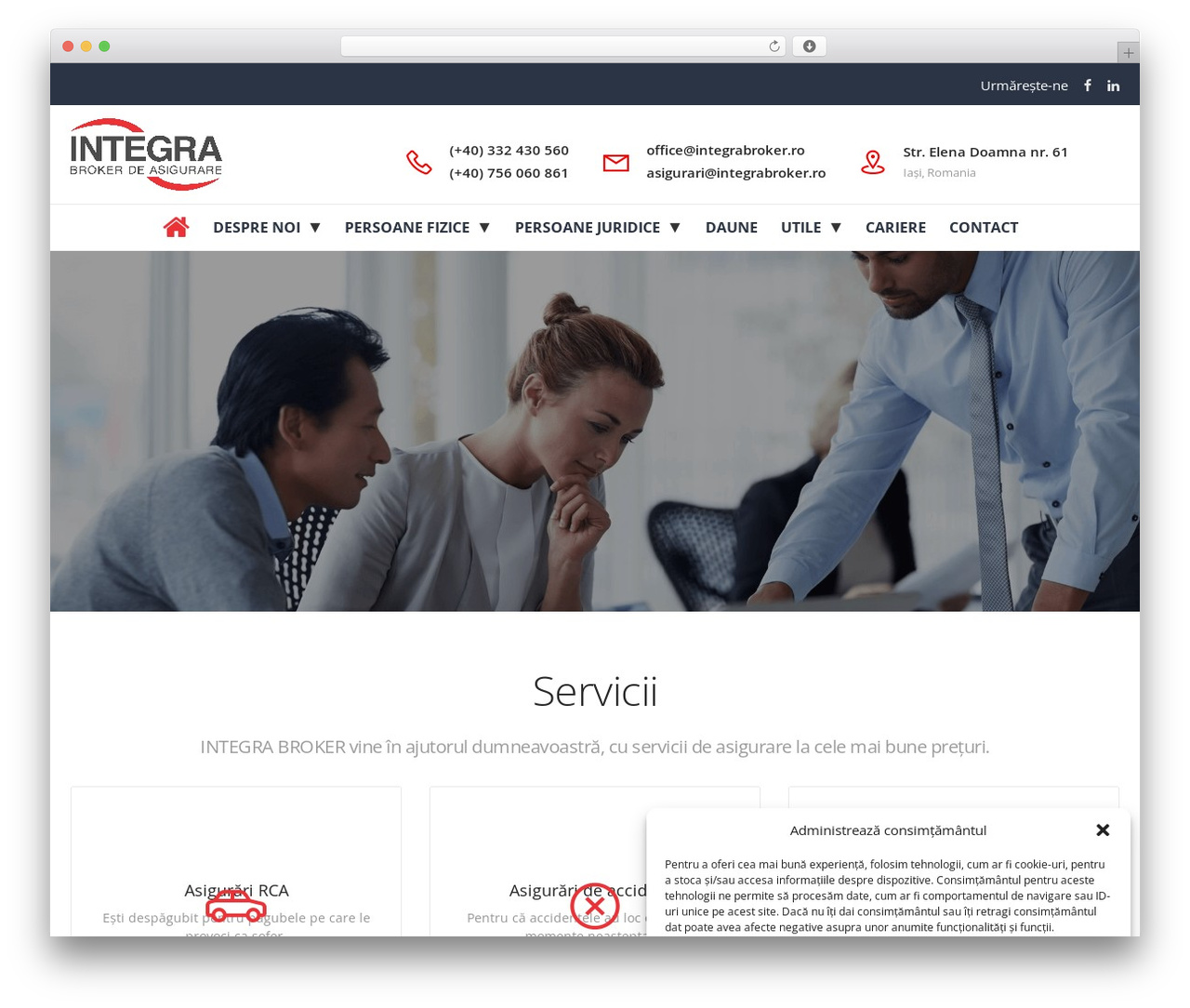 Integra WordPress theme - integrabroker.ro Integra WordPress theme - integrabroker.ro
