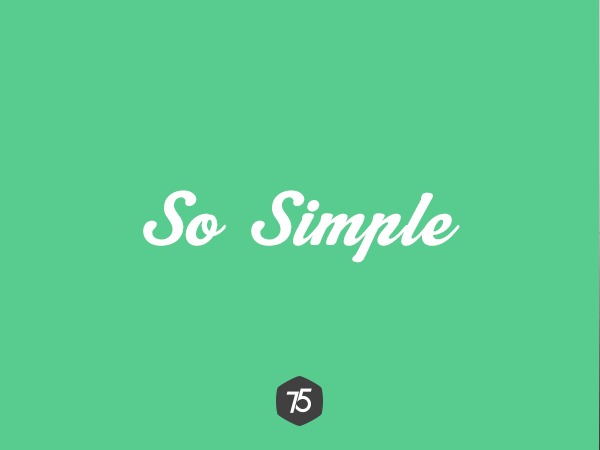 So Simple theme WordPress by Press75