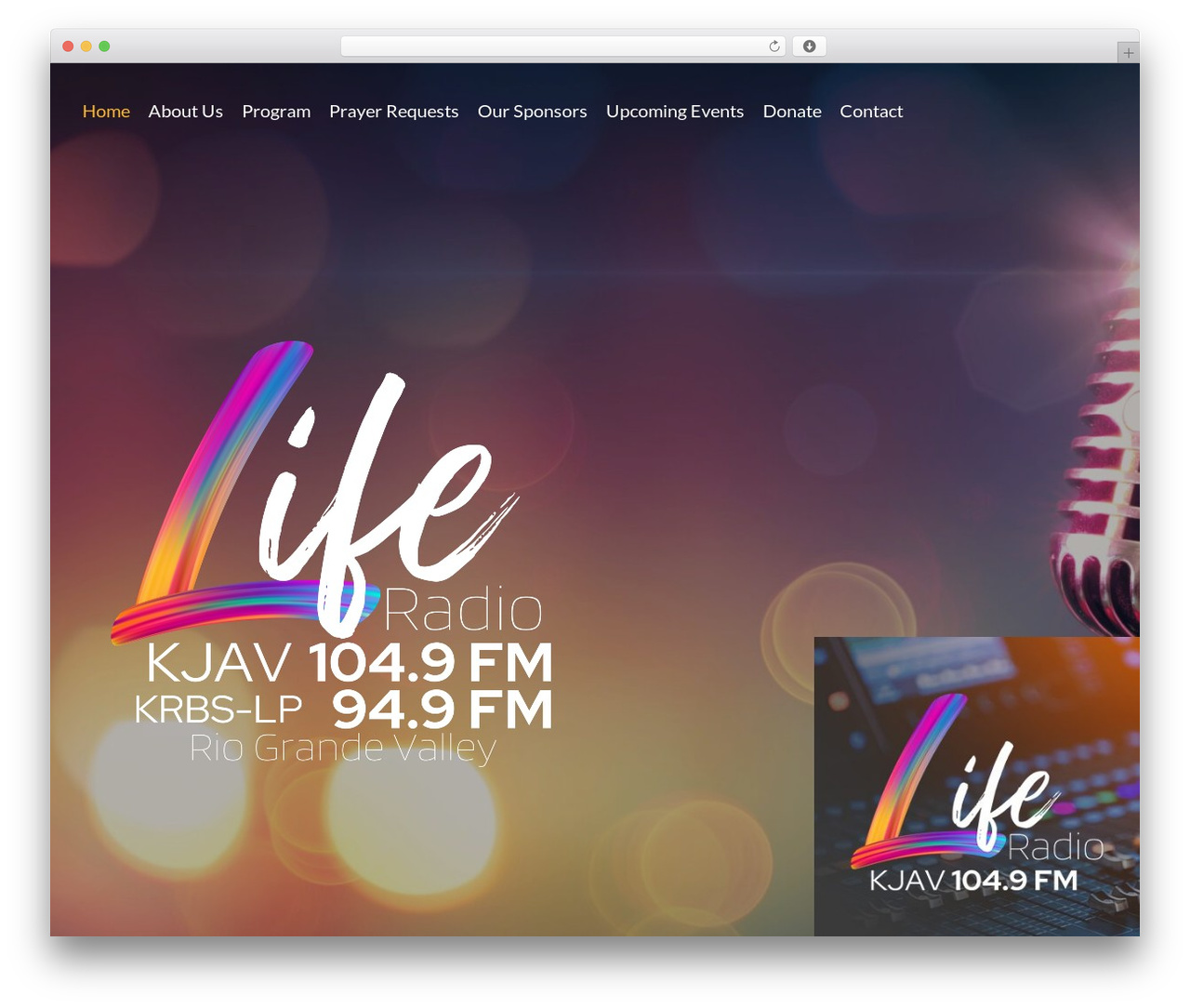 Theme WordPress Beaver Builder Theme - liferadio1049.com