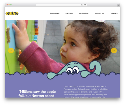 Theme WordPress Alecta - curiopreschool.com