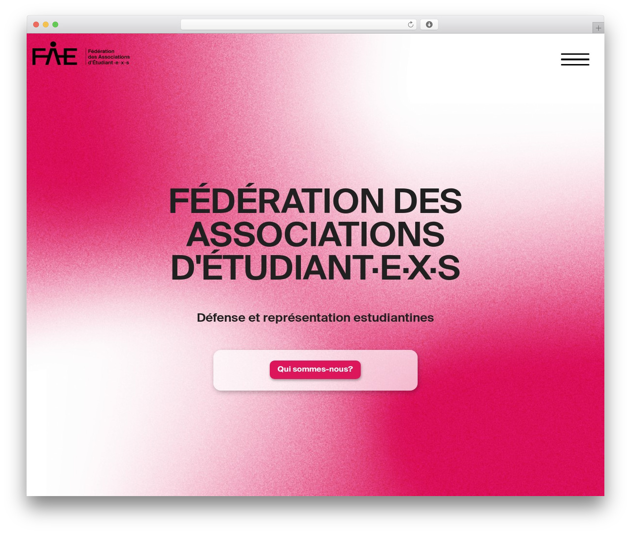 Theme WordPress FAE - fae-unil.ch