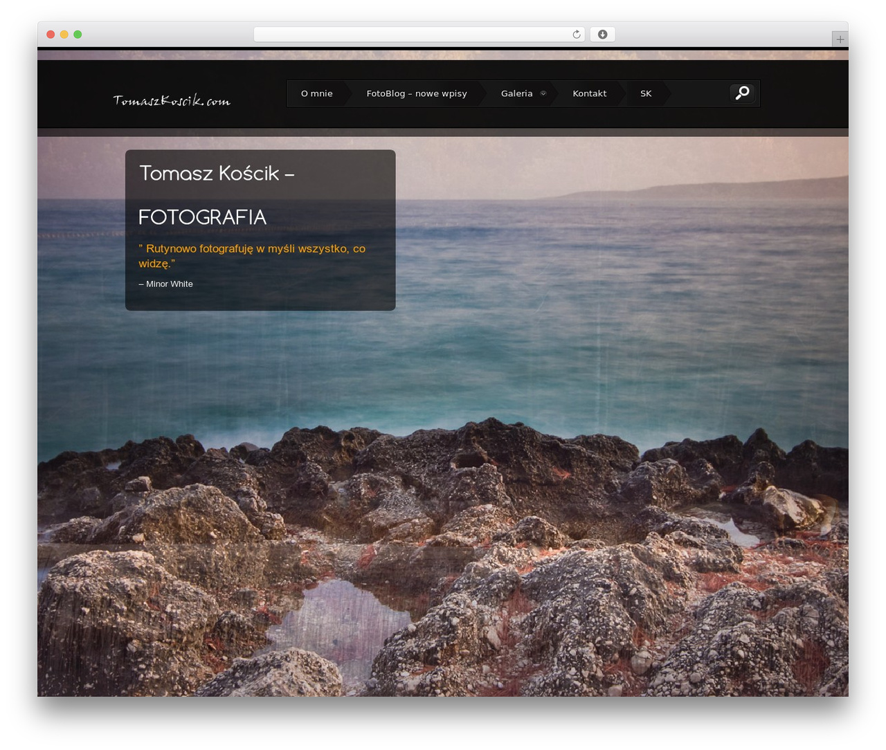 Theme WordPress Storm - tomaszkoscik.com