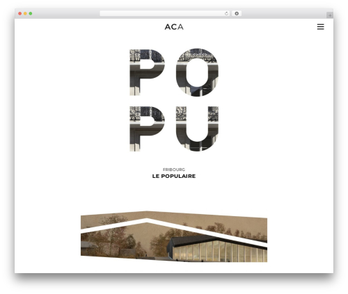 Theme wp_test2018 WordPress theme - acarchitectes.ch