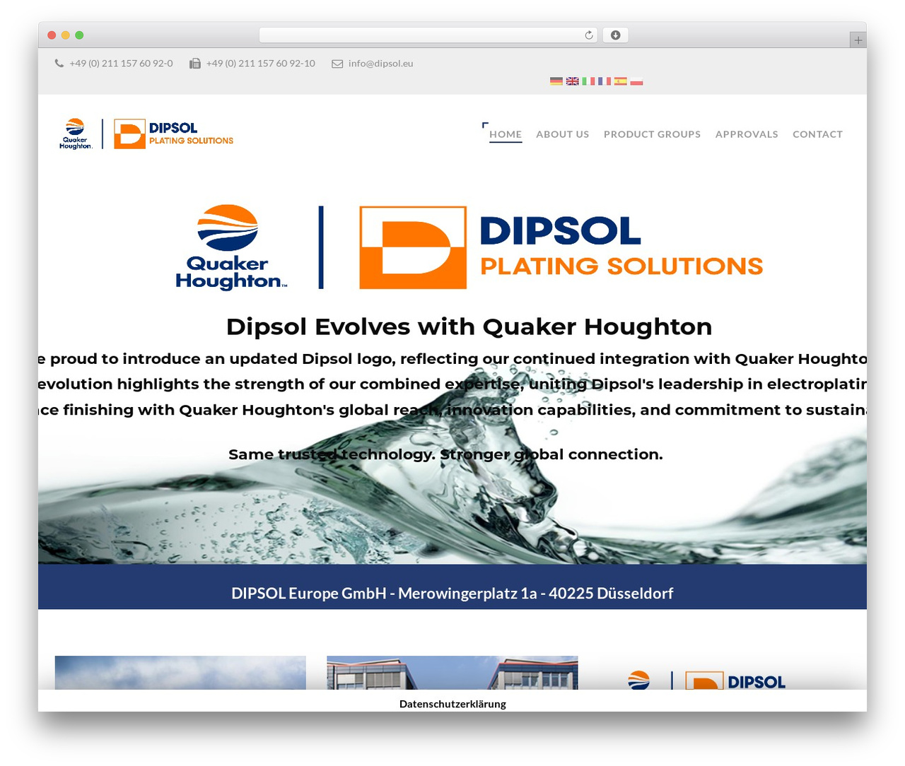 TM Structure theme WordPress - dipsol.eu