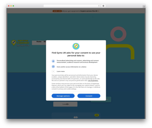 Directorist pricing plans WordPress plugin - findgyms.co.uk