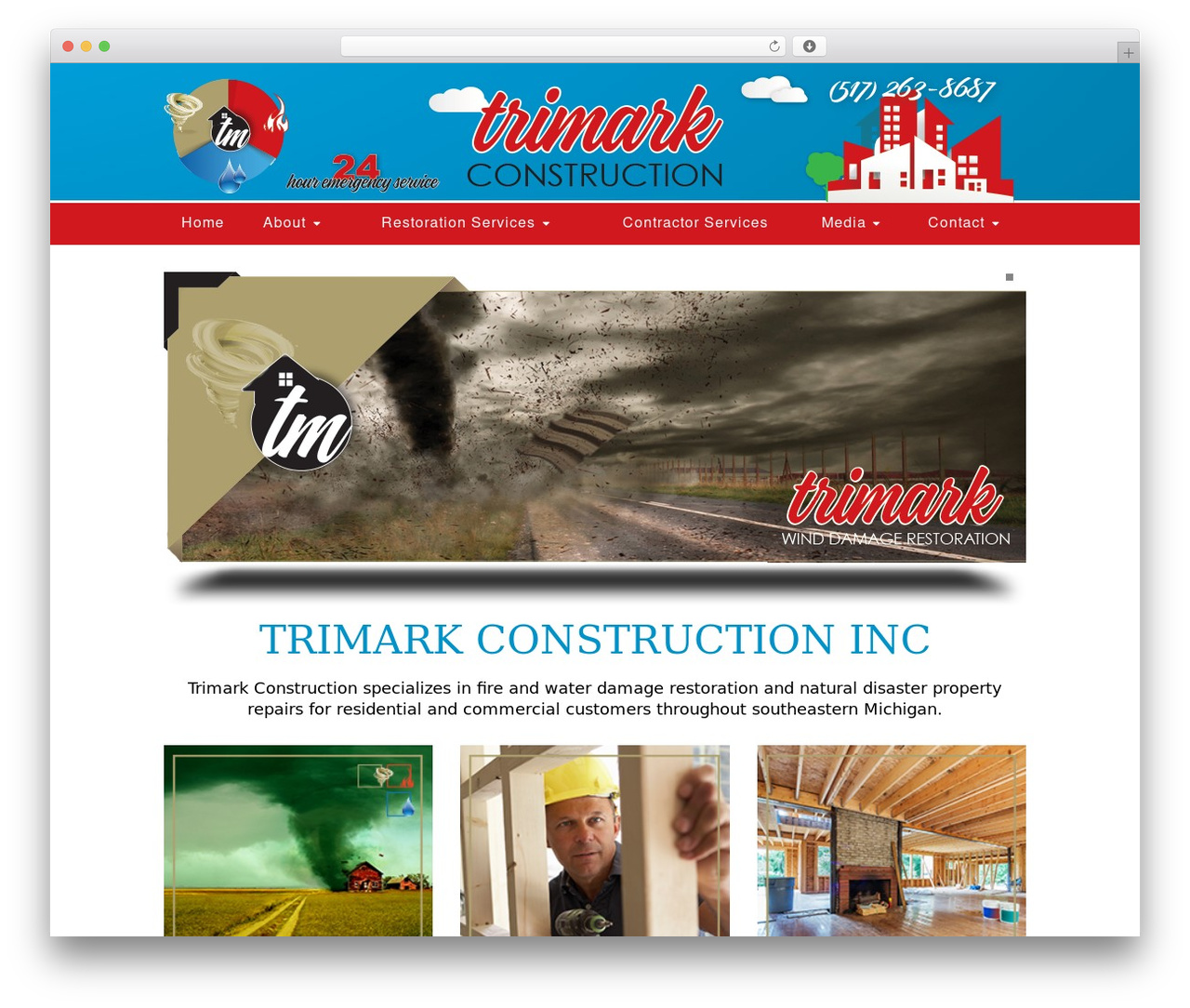 Wingman WP Theme WordPress theme - trimarkconstruction.org
