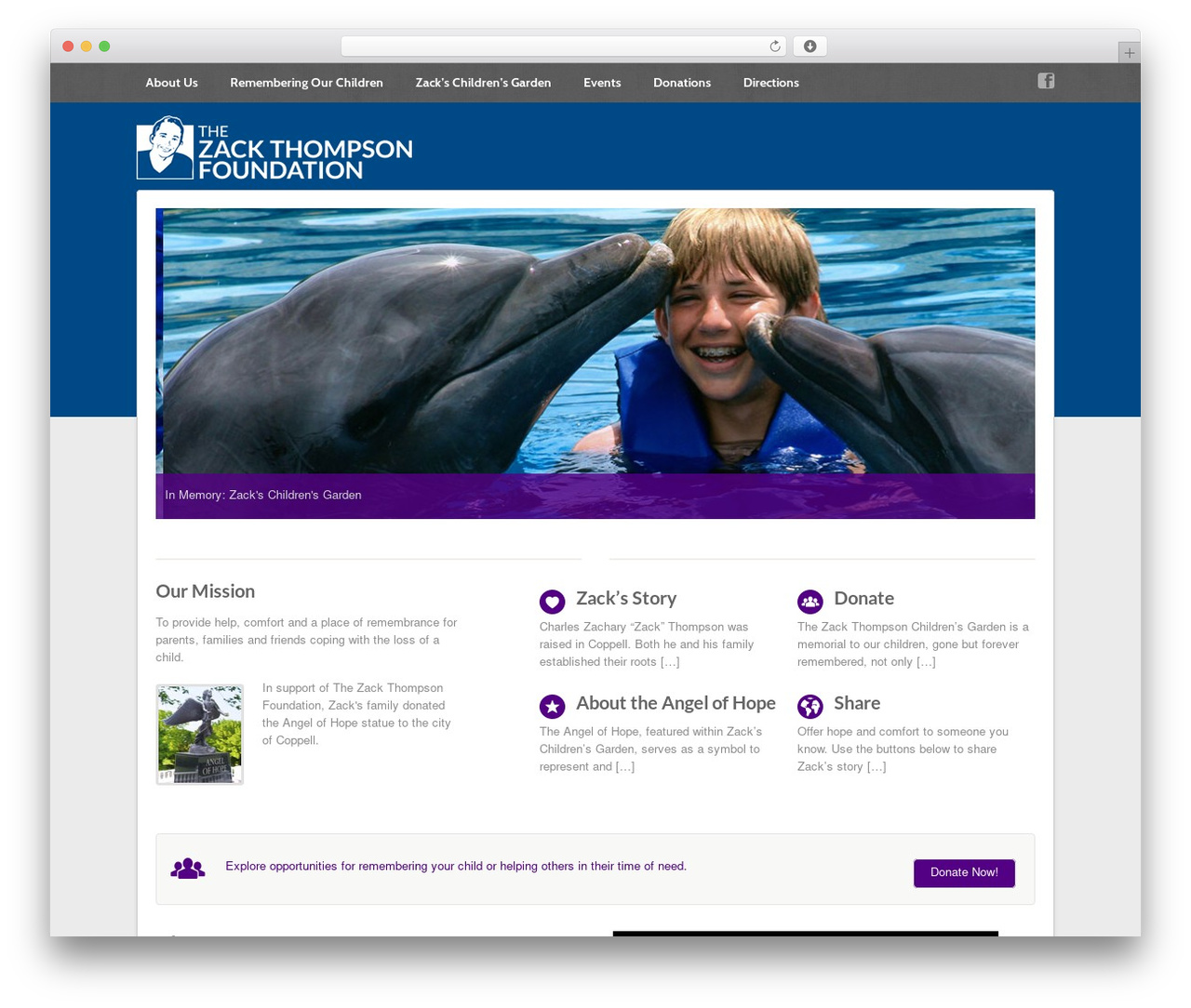 WordPress theme Advocate - thezackthompsonfoundation.com WordPress theme Advocate - thezackthompsonfoundation.com