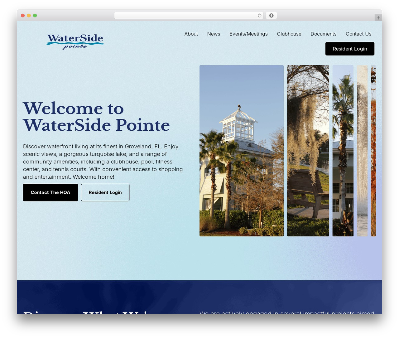 WordPress theme Custom Child Theme - wspgroveland.com