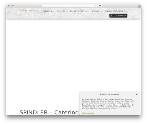 Dondivi builder WordPress plugin - spindler-catering.de