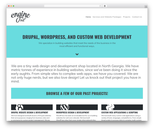 WordPress theme Engine Theme - engineindustries.com