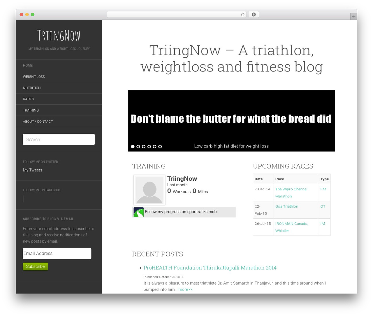 WordPress theme Flat - triingnow.com