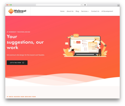 Finix core WordPress plugin - webnext.in