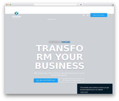 WP theme GeneratePress - vinyline.co.uk
