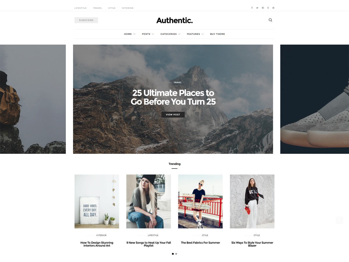 AuthenticTheme URI:            https://themeforest.net/item/authentic-lifestyle-blog-magazine-wordpress-theme/16249526Description:          Wordpress Theme for Blogs & MagazinesAuthor:               C WordPress blog theme