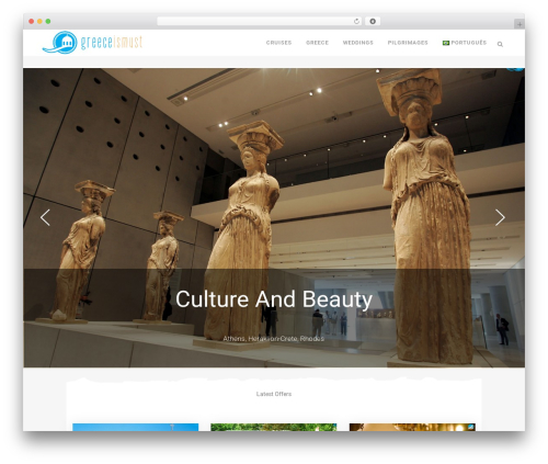 Bridge WordPress travel theme - greeceismust.com