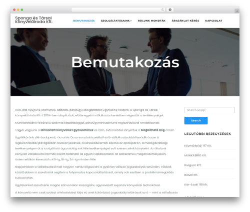Bugency WordPress page theme - sponga.hu Bugency WordPress page theme - sponga.hu