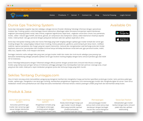 Digital Services theme WordPress - duniagps.com Digital Services theme WordPress - duniagps.com