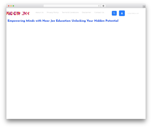 MasterStudy Templates WP theme - noorjee.in