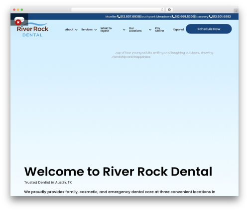 Accessibility fixer WordPress plugin - riverrockdentalfamily.com