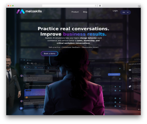 Theme WordPress Hello Elementor - mymetaskill.com
