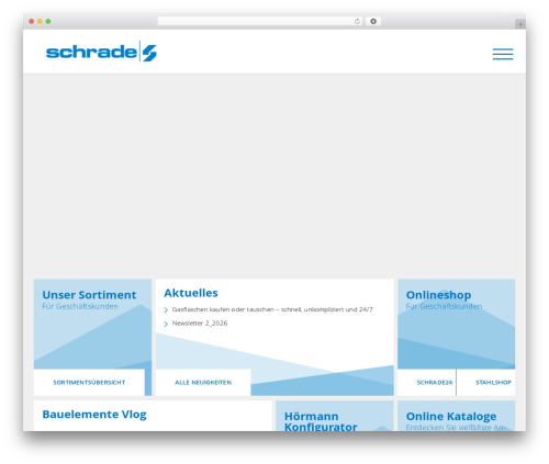 th3design basic WordPress theme - schrade.de