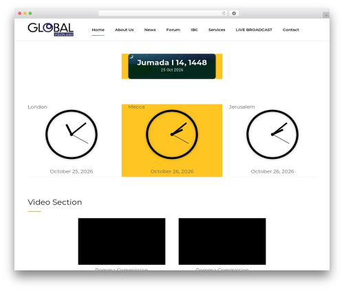 The7 Classic business WordPress theme - globalvision2000.com