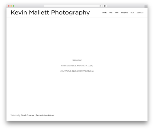 TopPic WordPress gallery theme - kevinmallettphotography.com