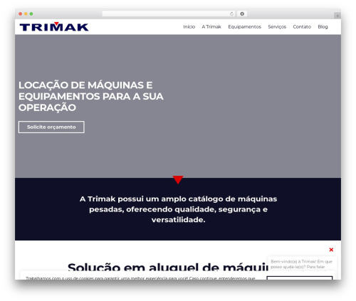 Trimak WordPress theme - trimak.com.br
