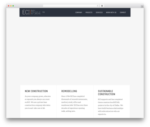 WordPress theme Flax WP Theme - eloyconstruction.com