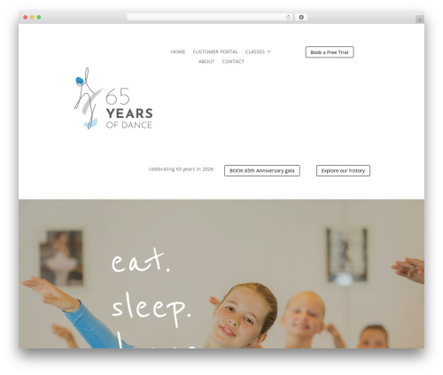 WordPress theme Grendesign Theme - peninsuladance.com.au