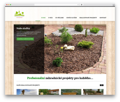 WordPress theme absolute - zahradykavena.cz