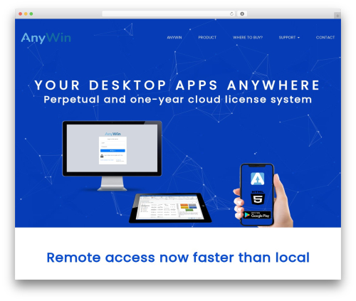 WordPress theme Any-Win - any-win.com