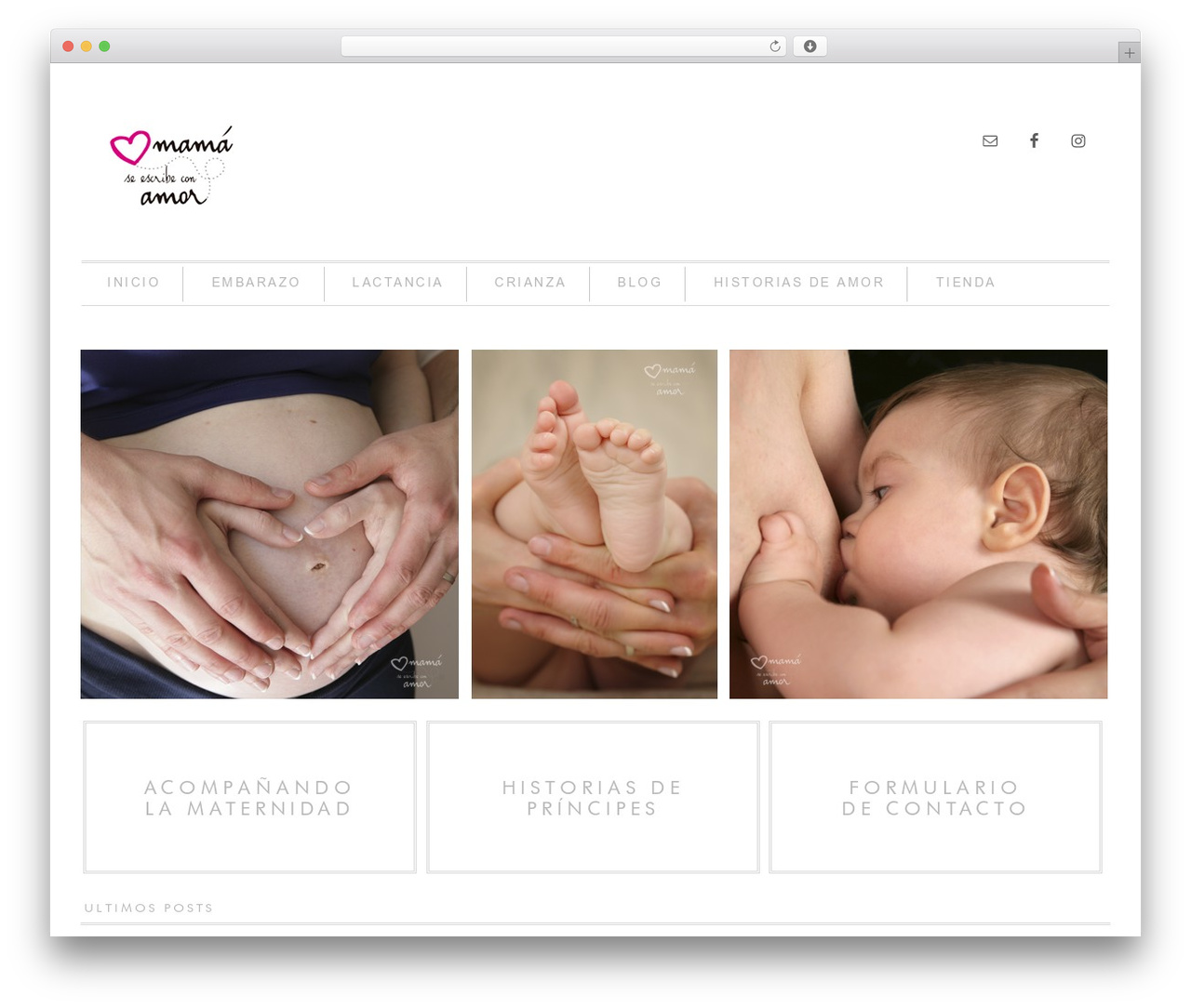 WordPress theme Everett Mae Child Theme.header - mamaseescribeconamor.com