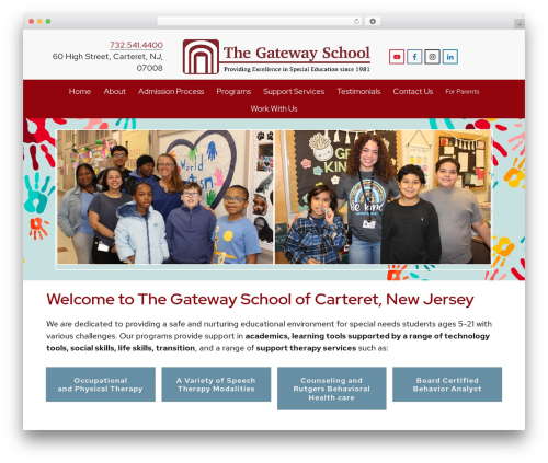 WordPress theme Thrive Theme Builder - thegatewayschool.com