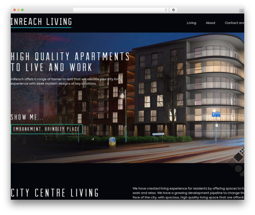 WordPress website theme Class Creative Theme - inreachliving.com