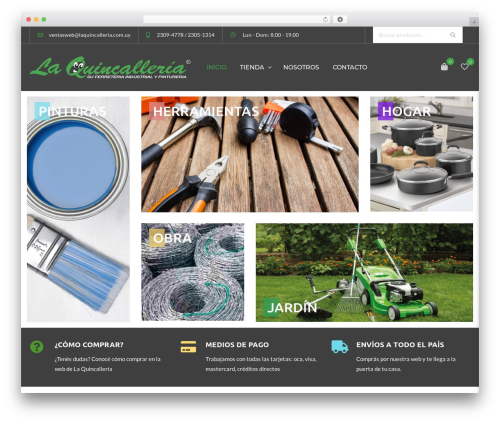 Yolo Sofani WordPress theme - laquincalleria.com.uy