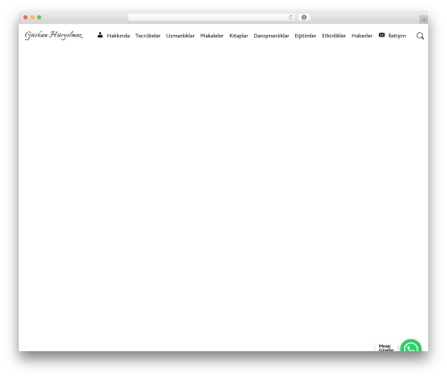 Z Platform WordPress theme - gurkanhuryilmaz.com