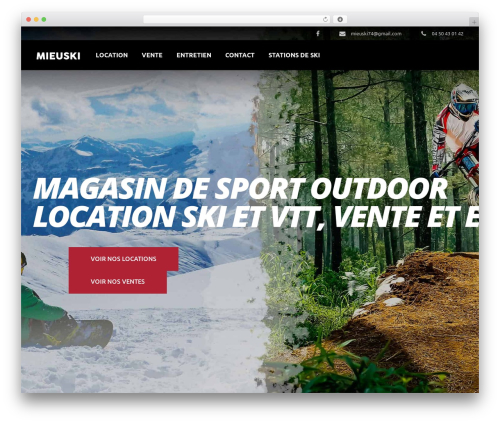 Klippe theme WordPress - mieuski.com