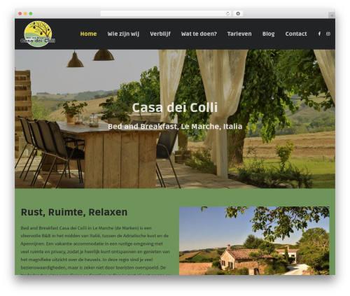 Lambda WordPress theme - casadeicolli.com