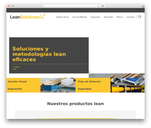 LTW Aqua theme WordPress - leansolutions.com